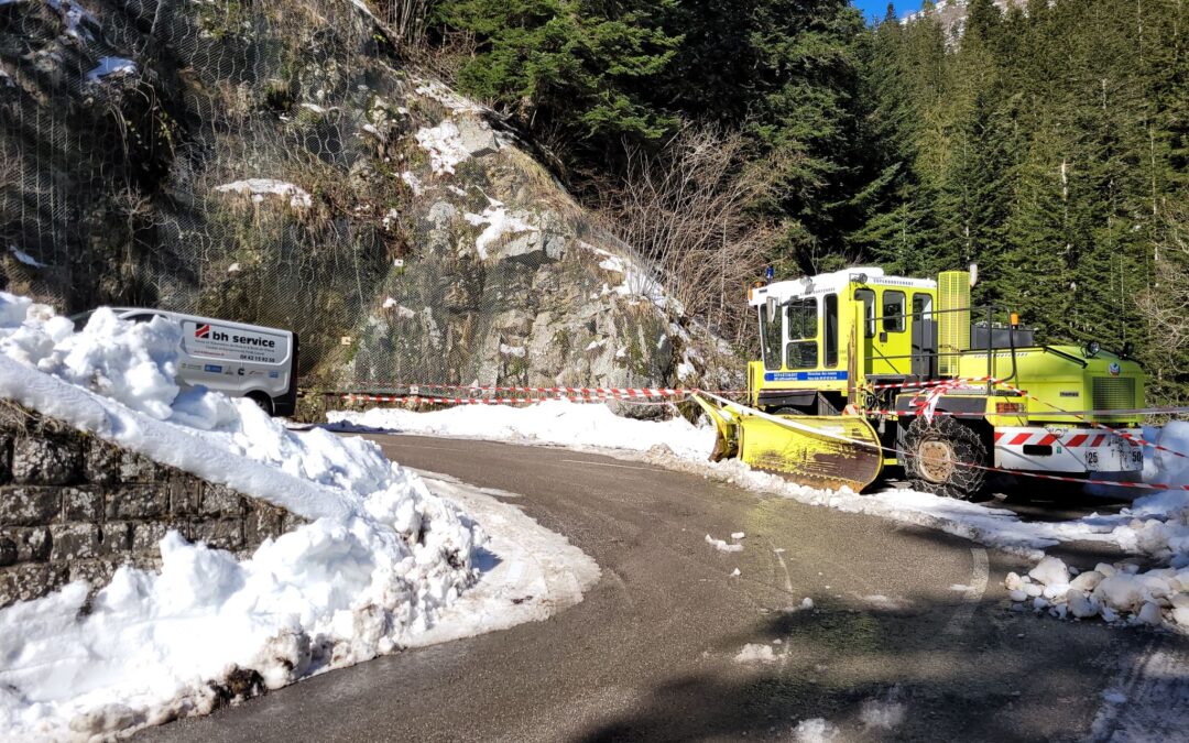 Intervention au Col de Turini
