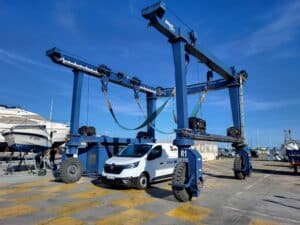 Intervention sur un portique BoatLift