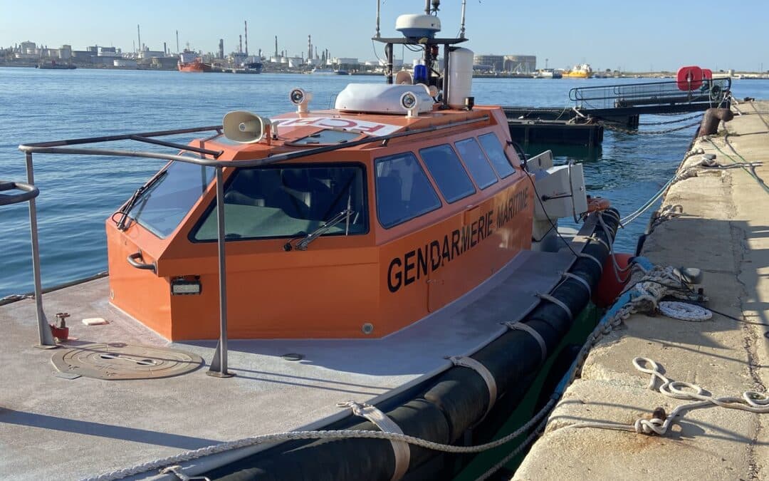 BH Service sur une vedette de gendarmerie équipée d’un moteur Cummins