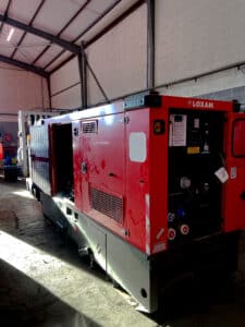 Intervention sur groupe électrogène Pramac