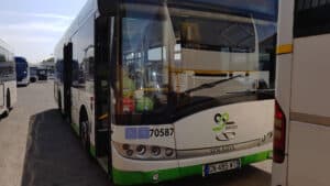 dépannage moteur sur un bus Transdev