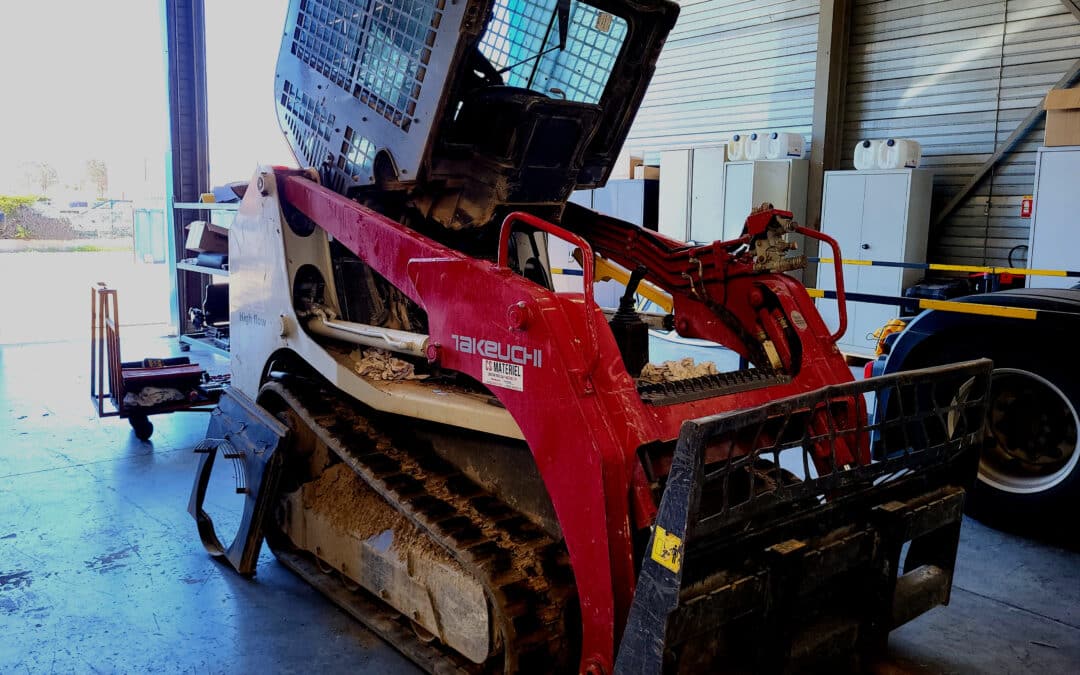 Remplacement de turbo sur un chargeur Takeuchi