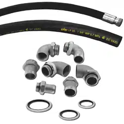 Adapteurs flexibles raccords Hyva