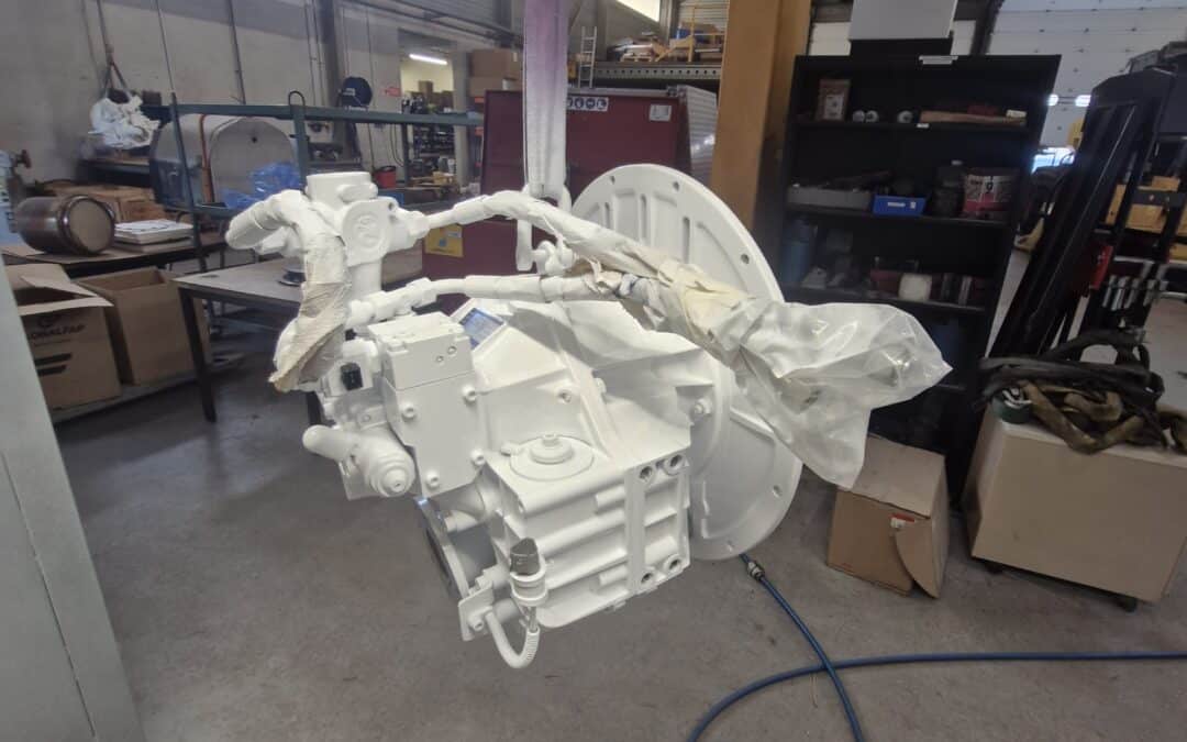 Inverseur ZF68A remis à neuf : peinture et finition impeccables pour EXAIL