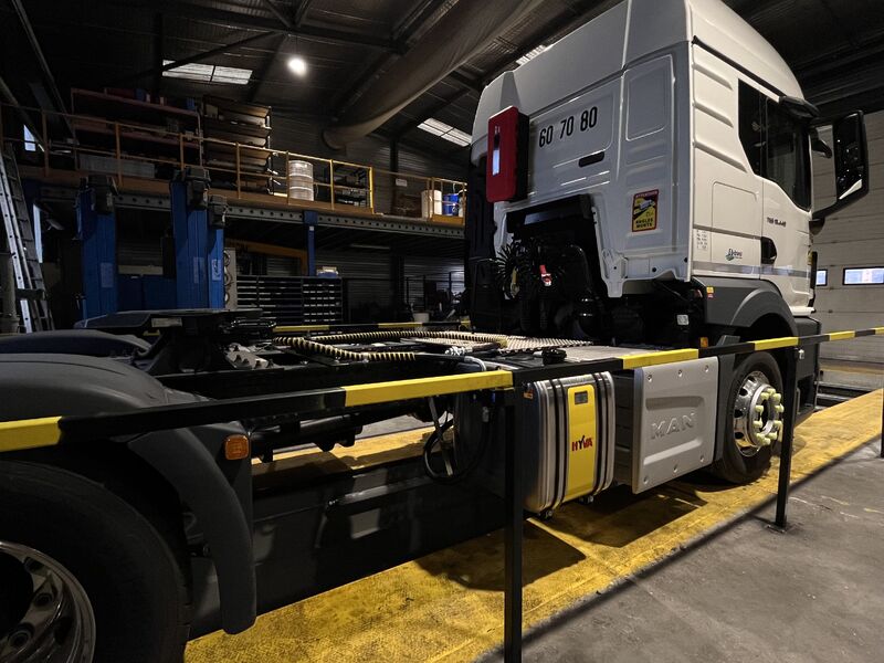 Deux transformations sur un camion, une performance maximale