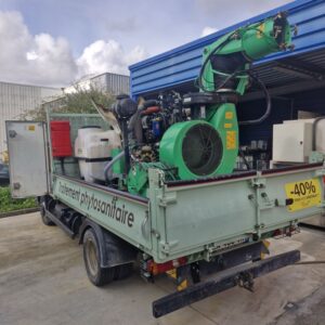 Reparation d'un pulvérisateur équipé d'un moteur VM Motori