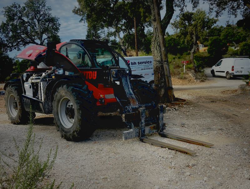 Actemis retrouve toute la puissance de son chariot télescopique avec BH Service !