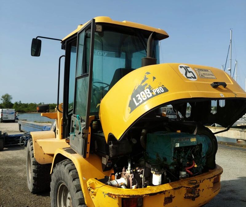 Réparation Express sur Chargeuse Volvo – Performance retrouvée