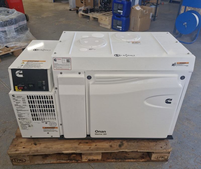 BH Service remet en état un groupe électrogène Cummins Onan pour Camargue et Voile