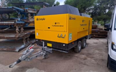 Intervention sur un compresseur COMPAIR équipé d&rsquo;un moteur Cummins