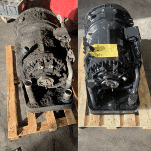 Boite de vitesse ZF. Avant après